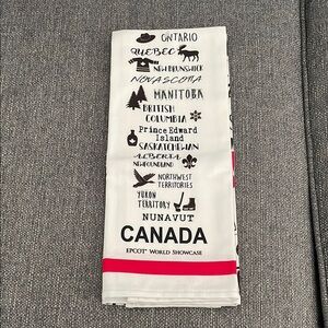 Canada Epcot World Showcase Towel